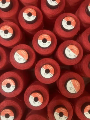 Chỉ may 20/3 1000m màu đỏ 1 chi may cn 2