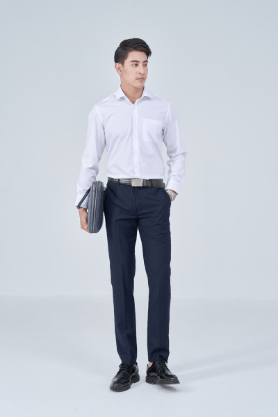 Bộ đồ công sở, Áo sơ mi quần khaky-min Bo do cong so Ao so mi quan khaky min