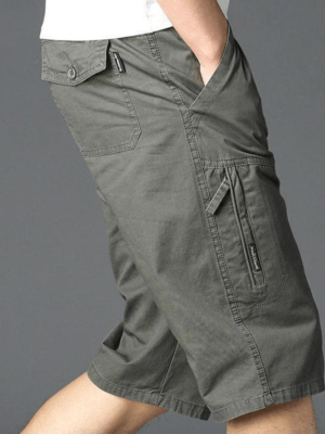 Quần sooc nam khaky cotton